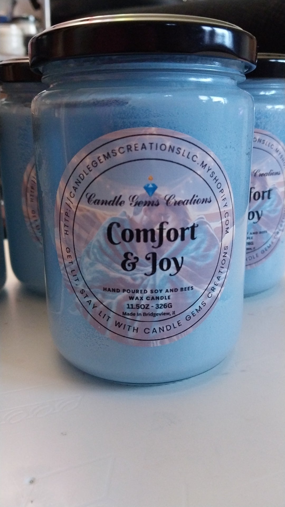 Comfort & Joy hand poured candle