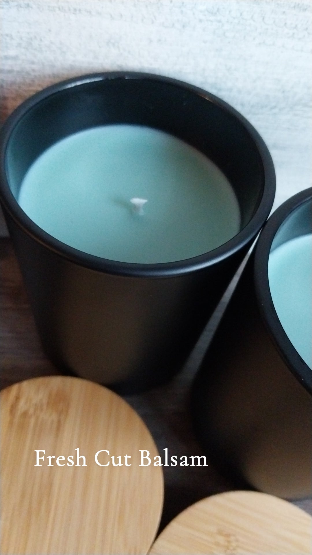 Fresh Cut Balsam Luxury Matte Black Vessel