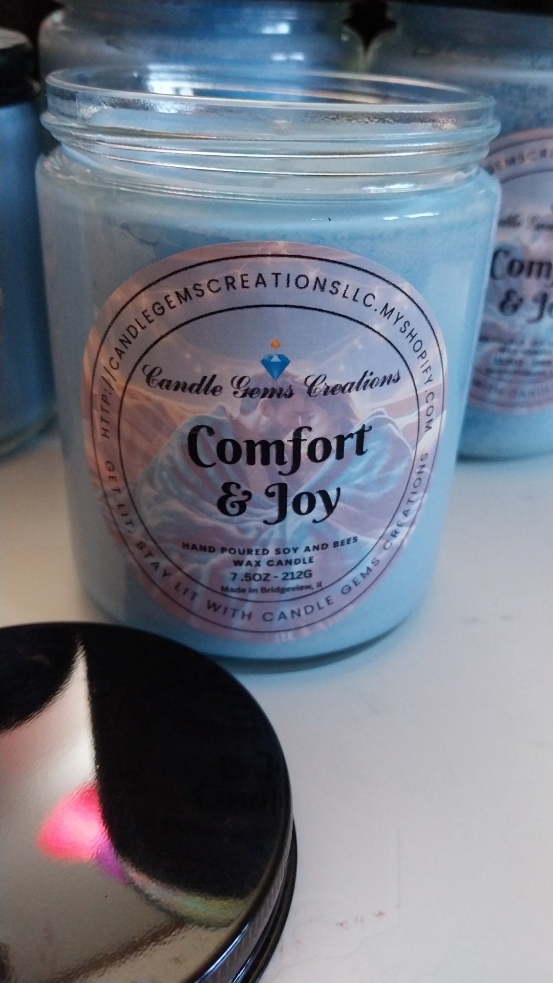 Comfort & Joy hand poured candle