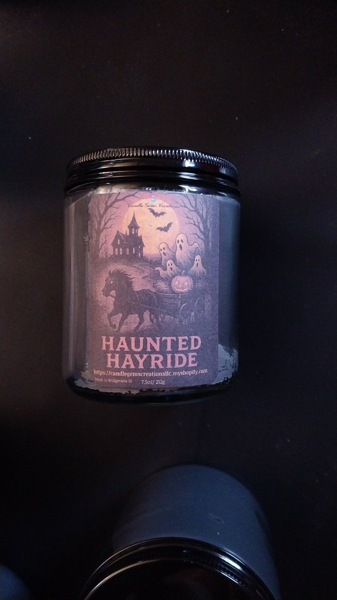Haunted Hayride Hand Poured Candle limited Fall edition