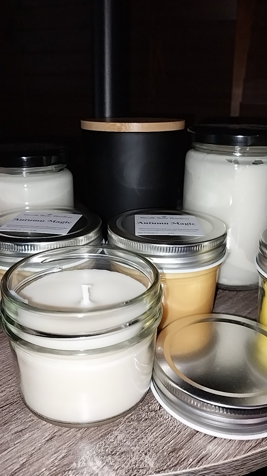 4 ounce Hand Poured Candle various limited edition scents