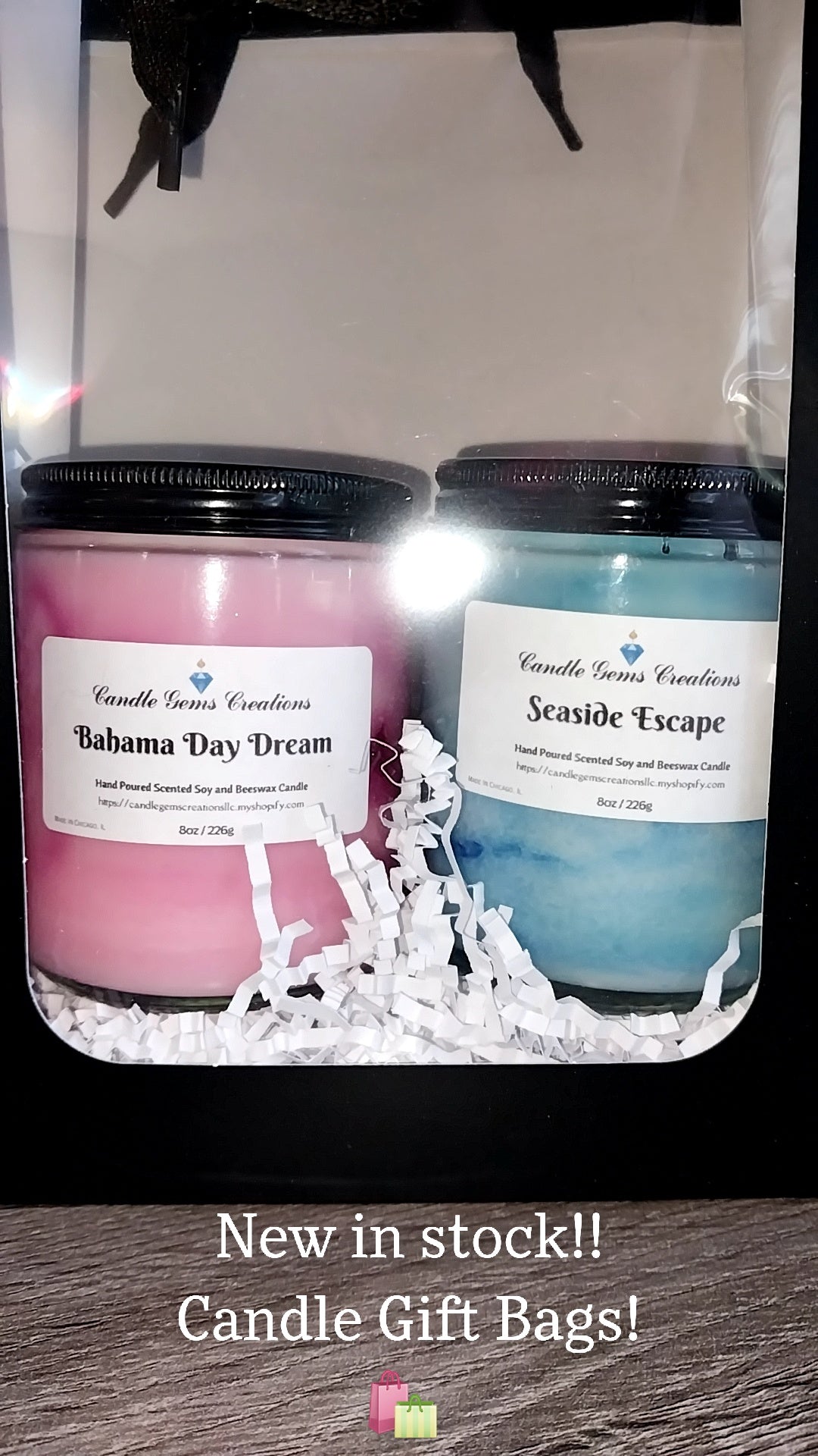 Seaside Escape-limited edition Hand Poured Candle