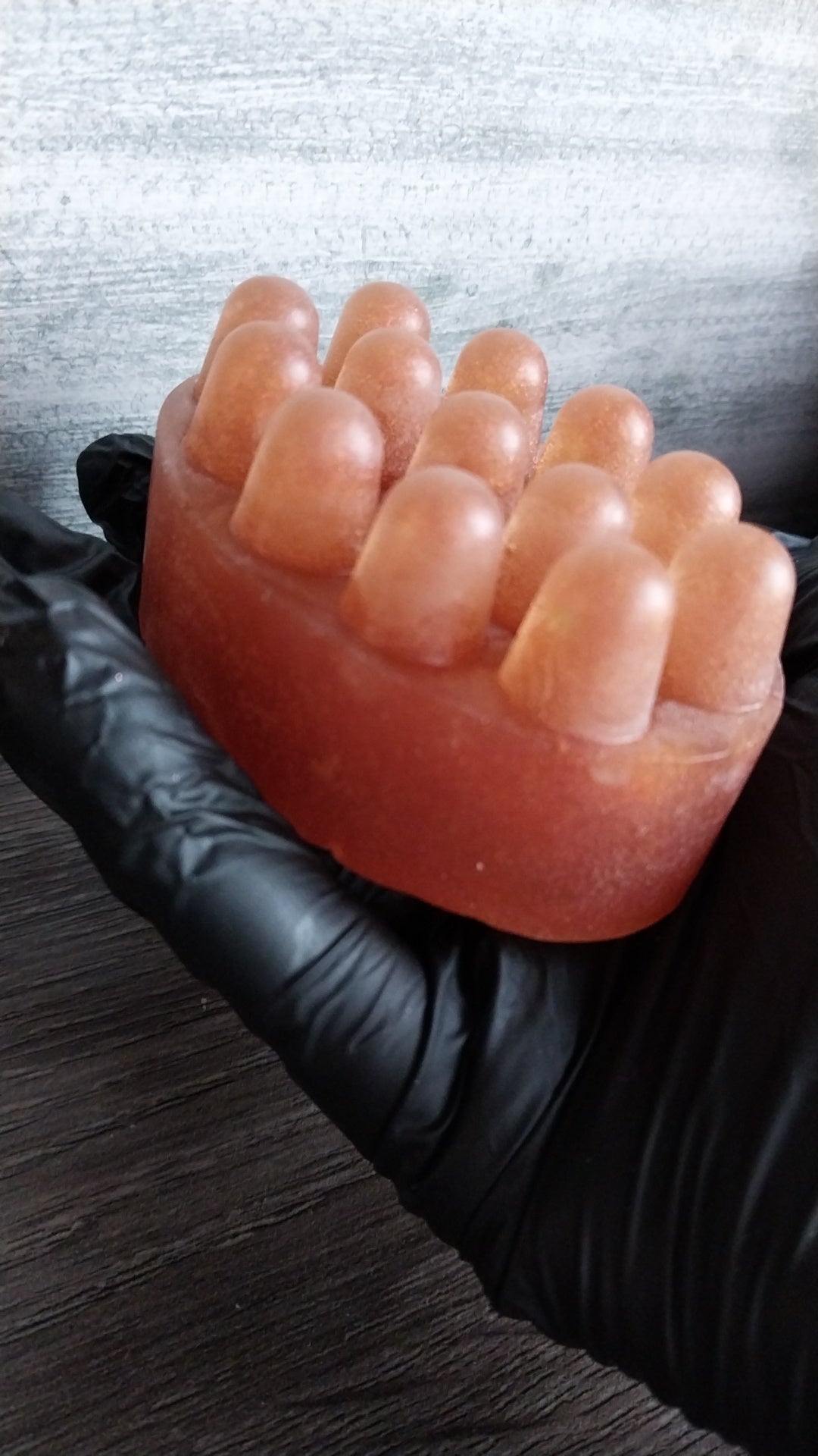 Olive Oil Soap Massage Bar Cinnamon Bark Cherry Almond