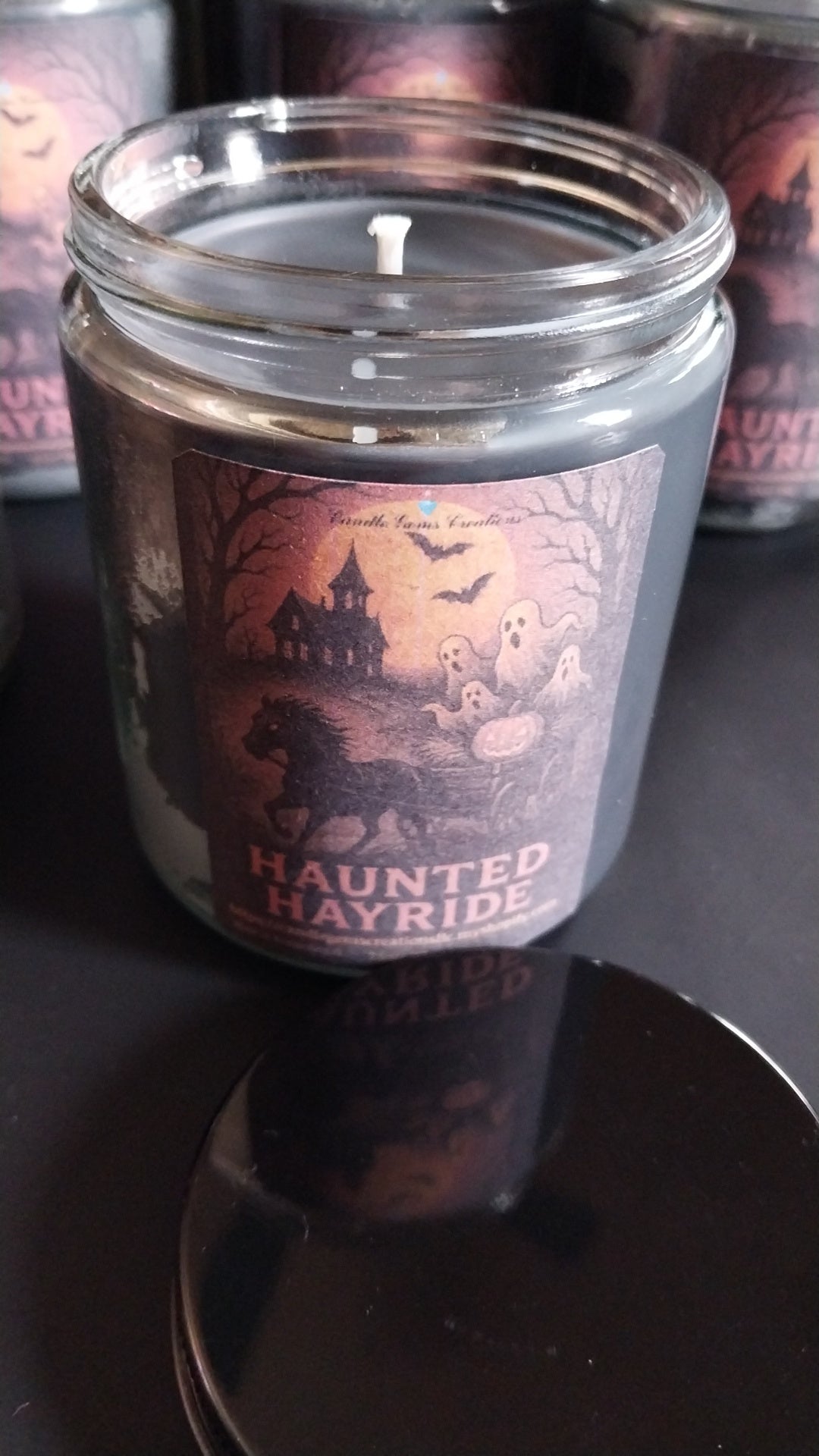 Haunted Hayride Hand Poured Candle limited Fall edition