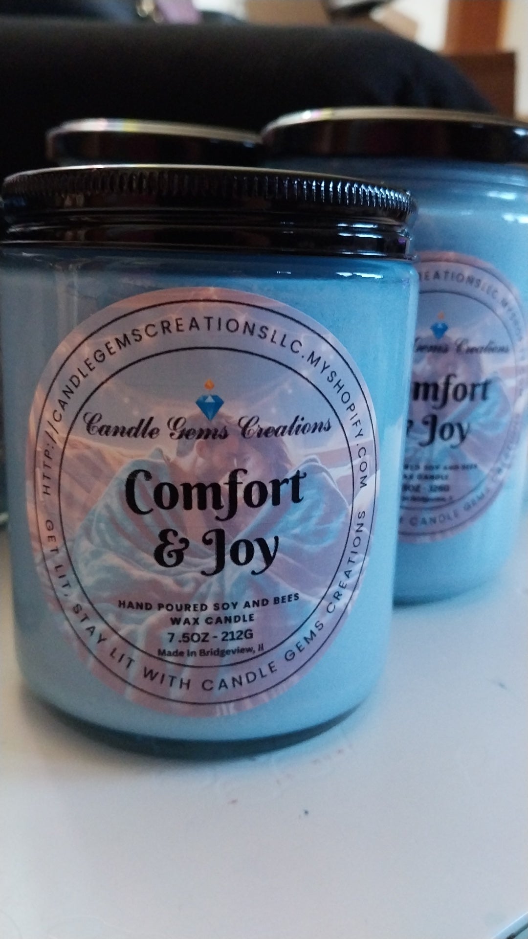 Comfort & Joy hand poured candle