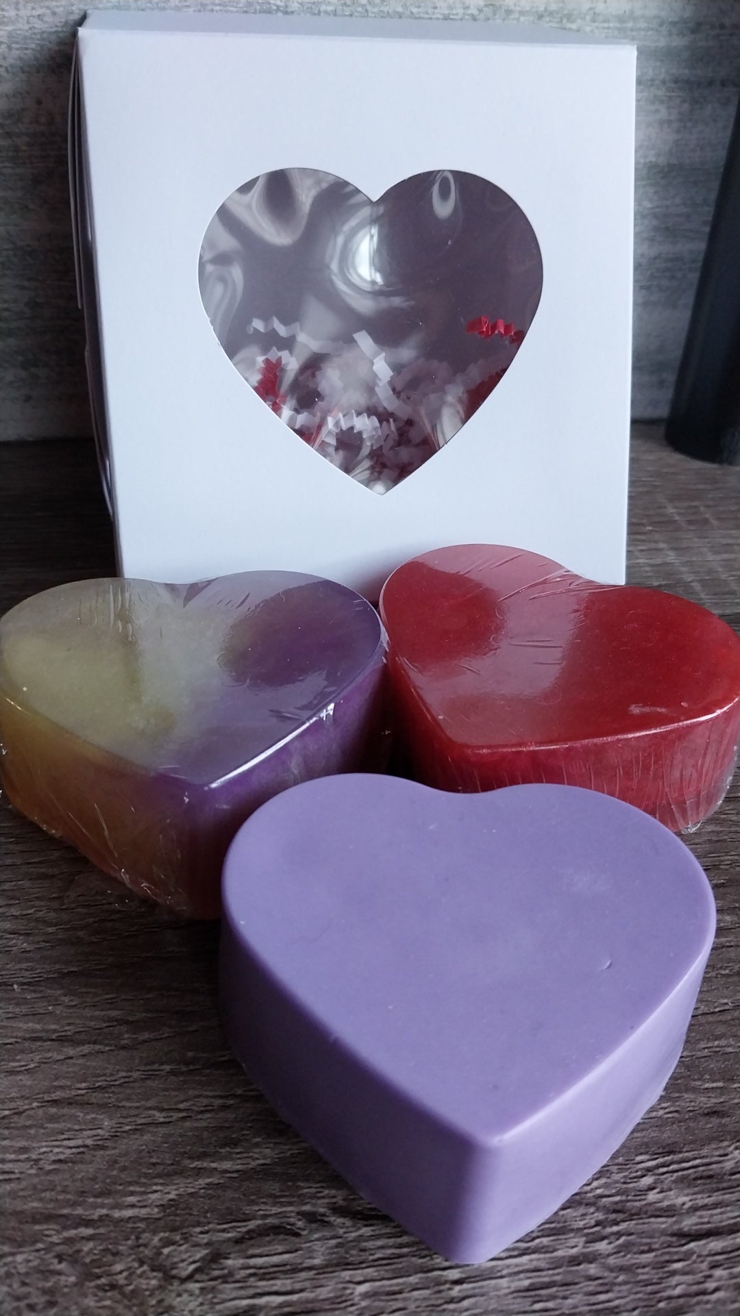 Valentine's Day Heart Soap Gift Set