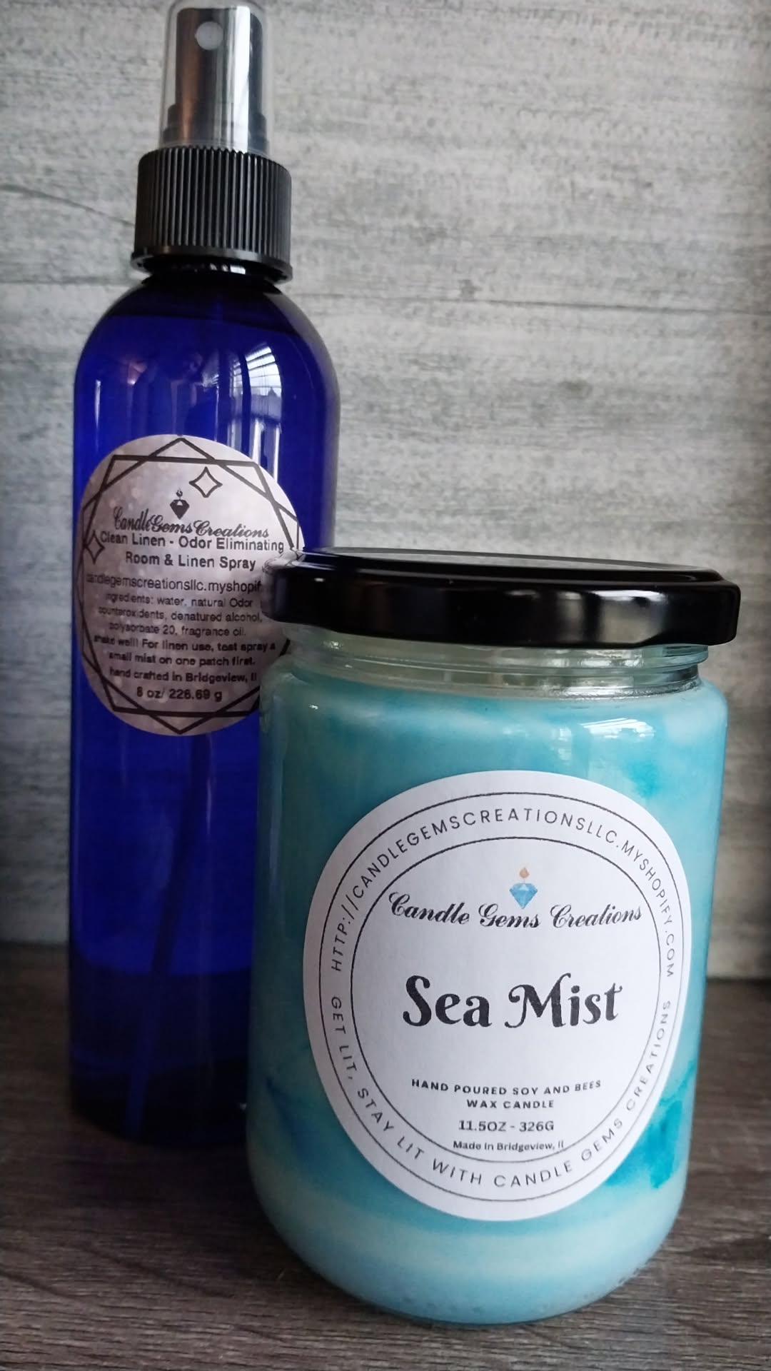 Odor Eliminating Room & Linen sprays