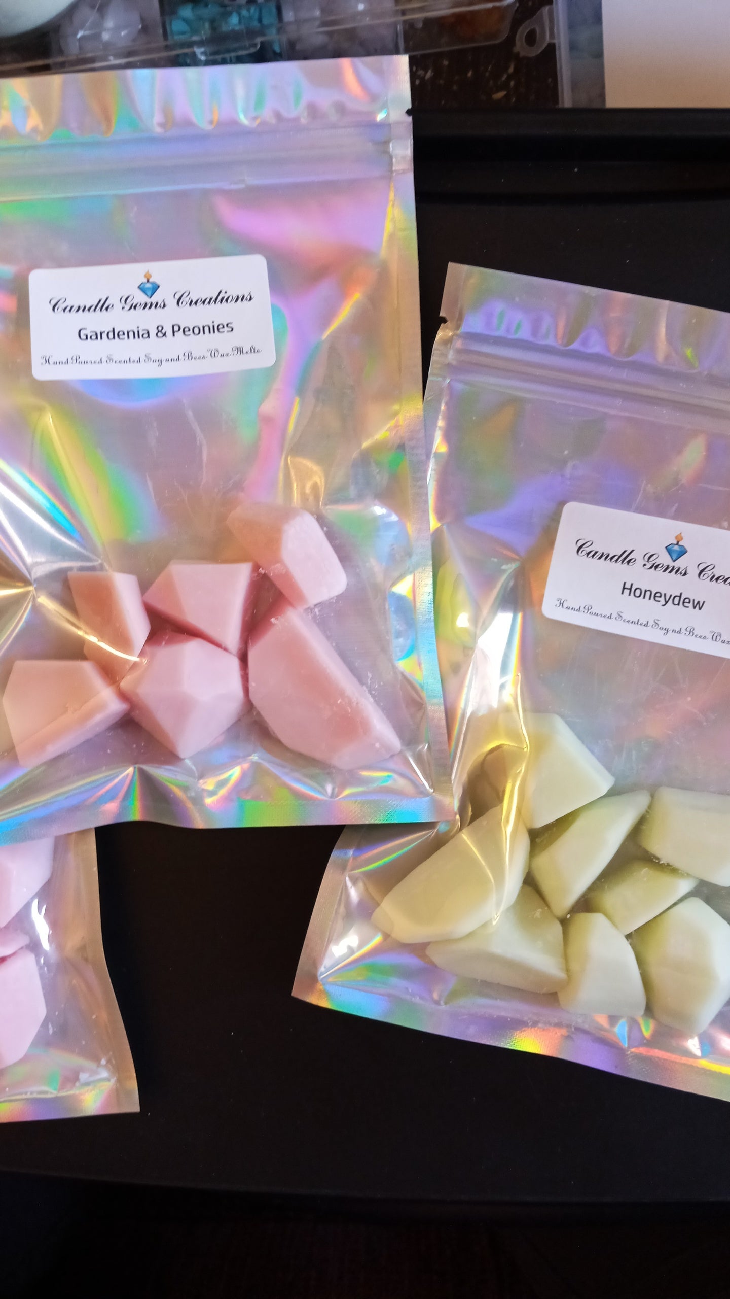 Hand Poured Soy and Beeswax Melts