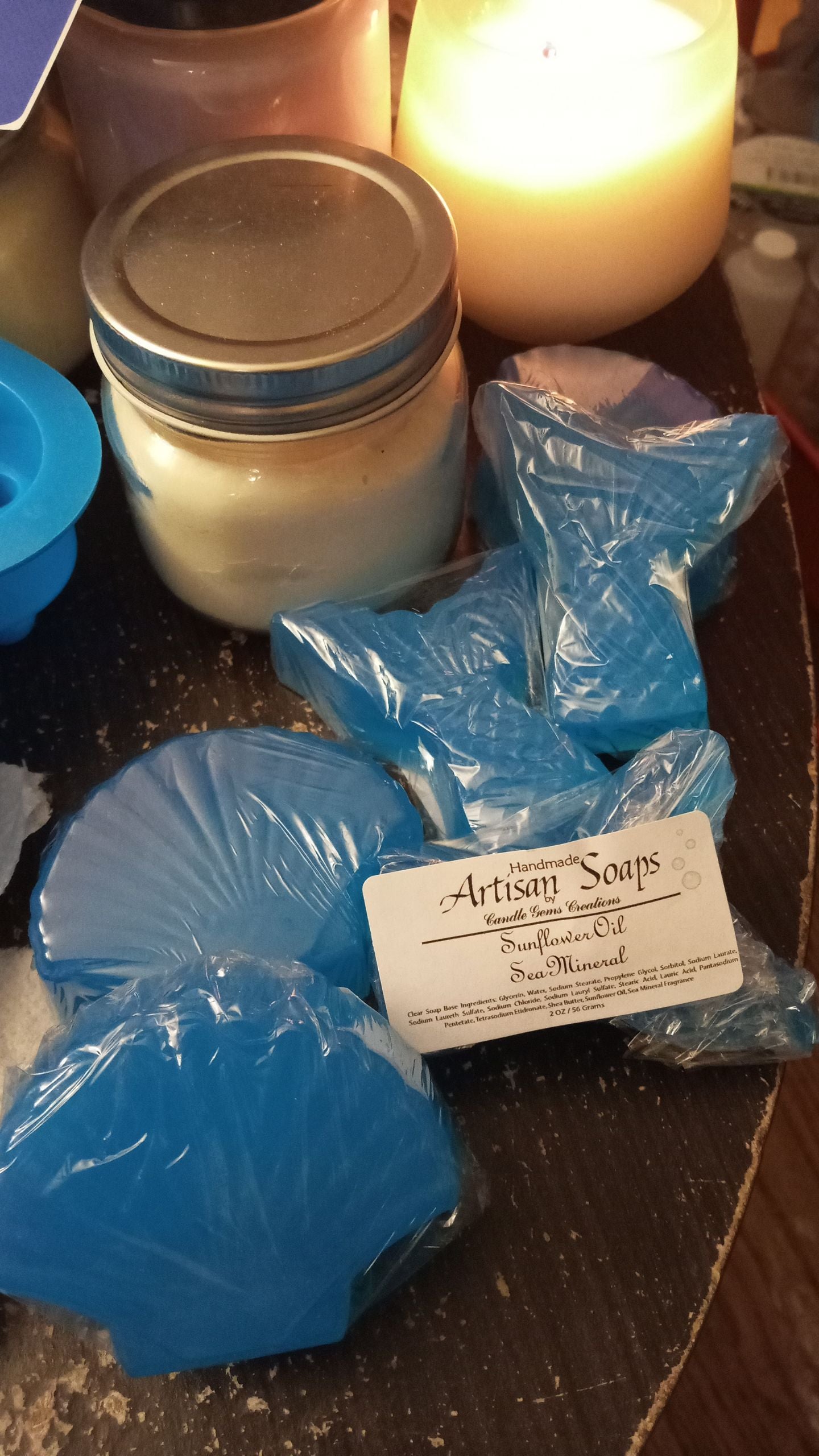 Sea Minerals Glycerin Hand Made Soap